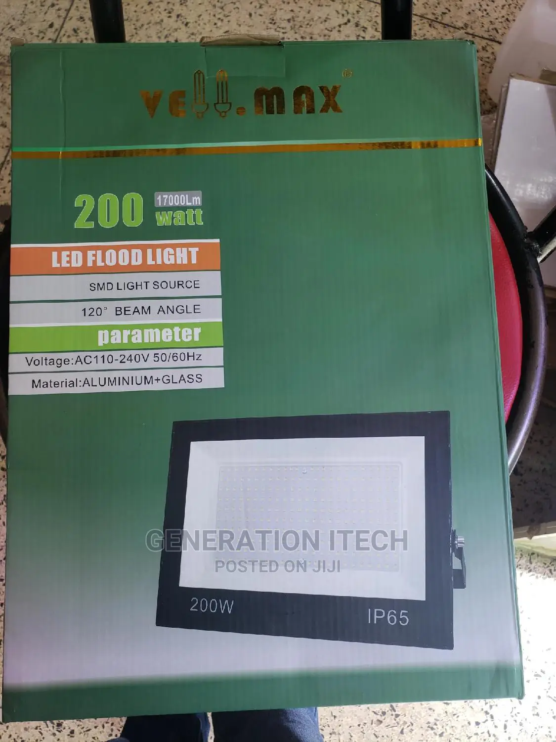 200 Watts Led Flood Light - Vellmax - IP65