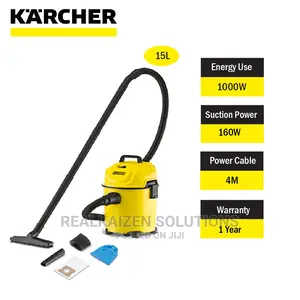 German KARCHER 15L WD1 Wet and Dry Vacuum Cleaner 1000W
