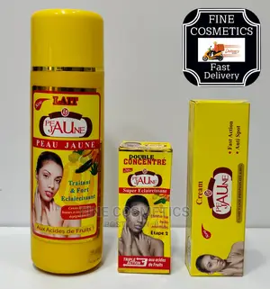 ORIGINAL PEAU JAUNE WHITENING SET Of Lotion, Serum And Tube