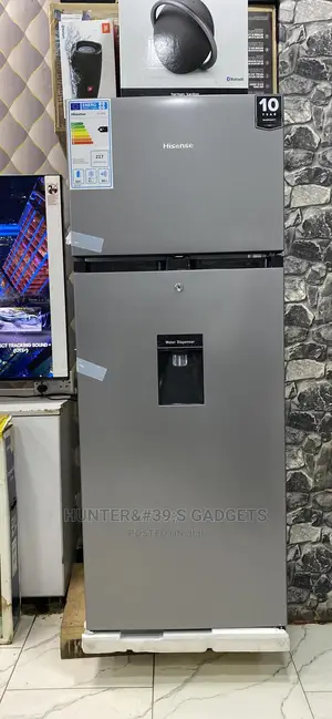 Hisense 270 Litres Double Door Frost Free and Water Dispense