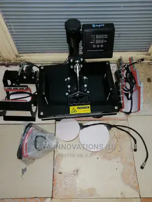 Heat Press Combos All in One Functional T-Shirt, Mug, Cap