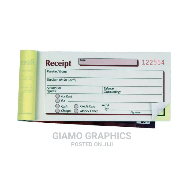 Receipt Books