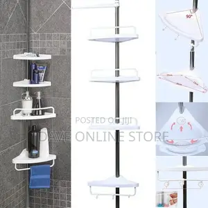 Bathroom Corner Storage Rack