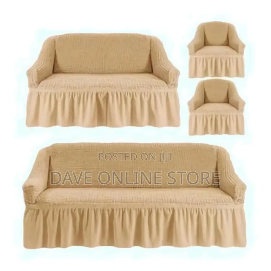 (3-2-1-1)- Sofa Cover Set (7 Seater)