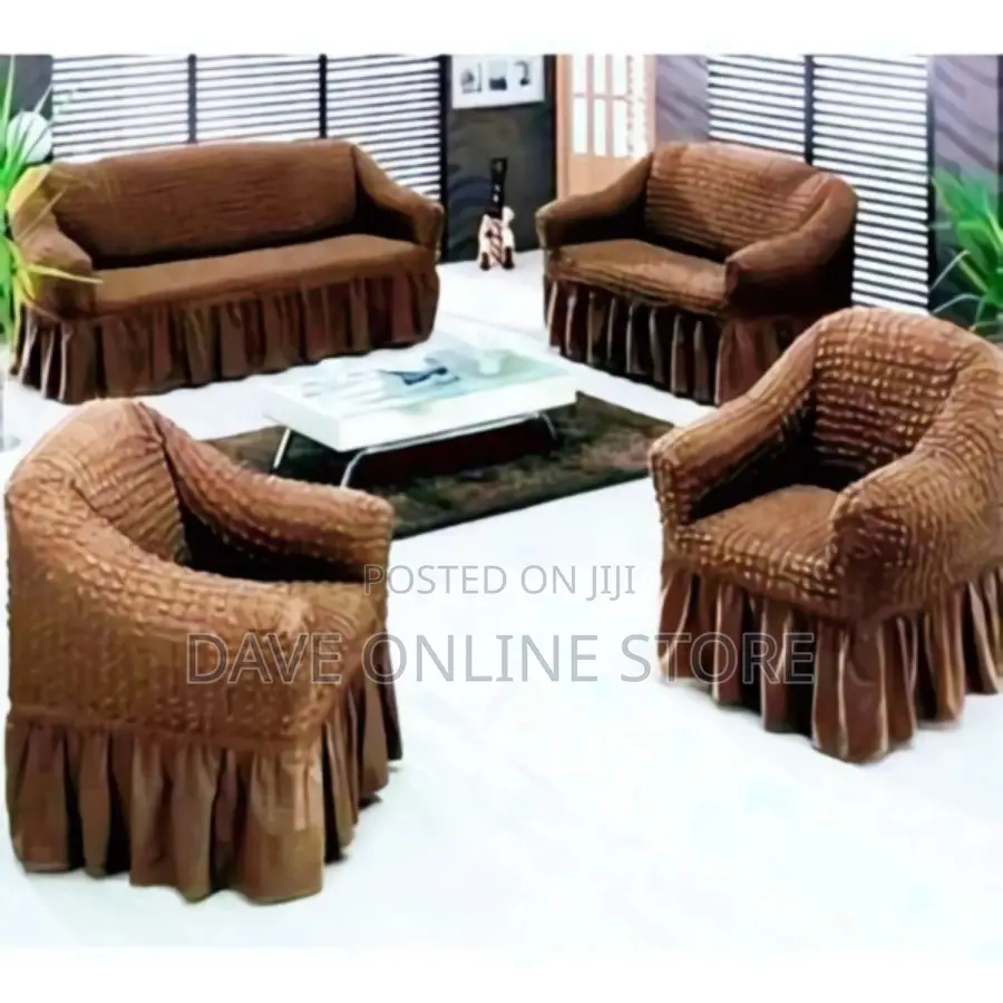(3-2-1-1)- Sofa Cover Set (7 Seater)