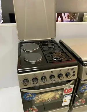 Yes 2gas + 2electric Cooker