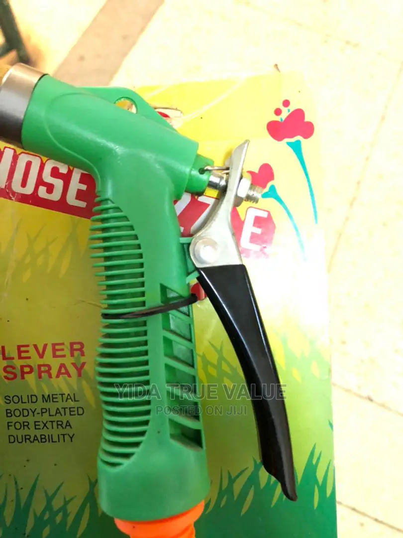 Hose Nozzle and 50m Hose Pipe