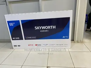 Skyworth 55inches Smart Uhd 4k Frameless Tv