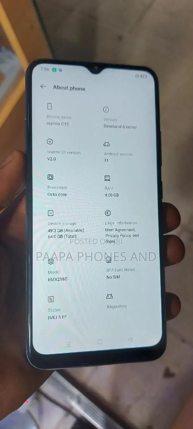 Realme C15 64 GB Blue