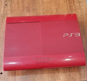 Ps3 Console Slim Edition Red