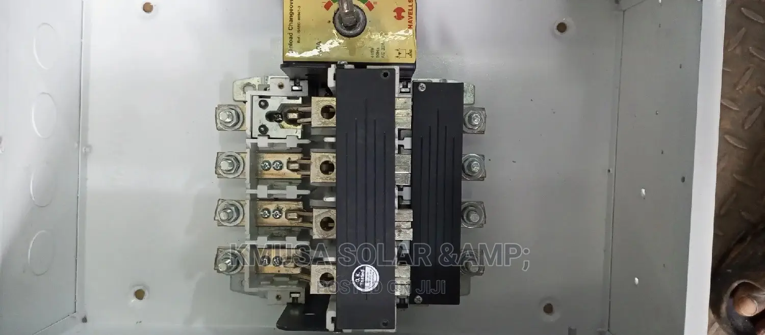 600v/400ah Manual Changeover Switch
