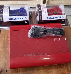 Ps3 Console 2 Coloured Pads