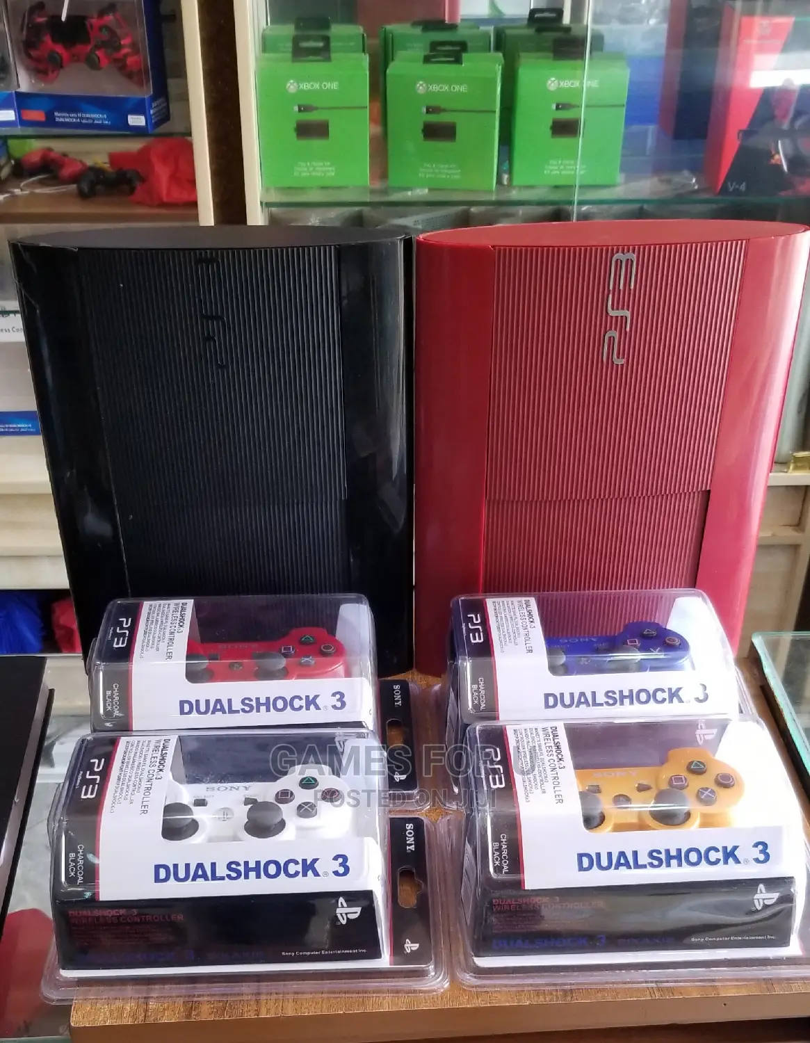 Ps3 Console With Coloured Pads