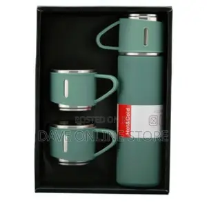Portable Travel Vacuum Flask Set