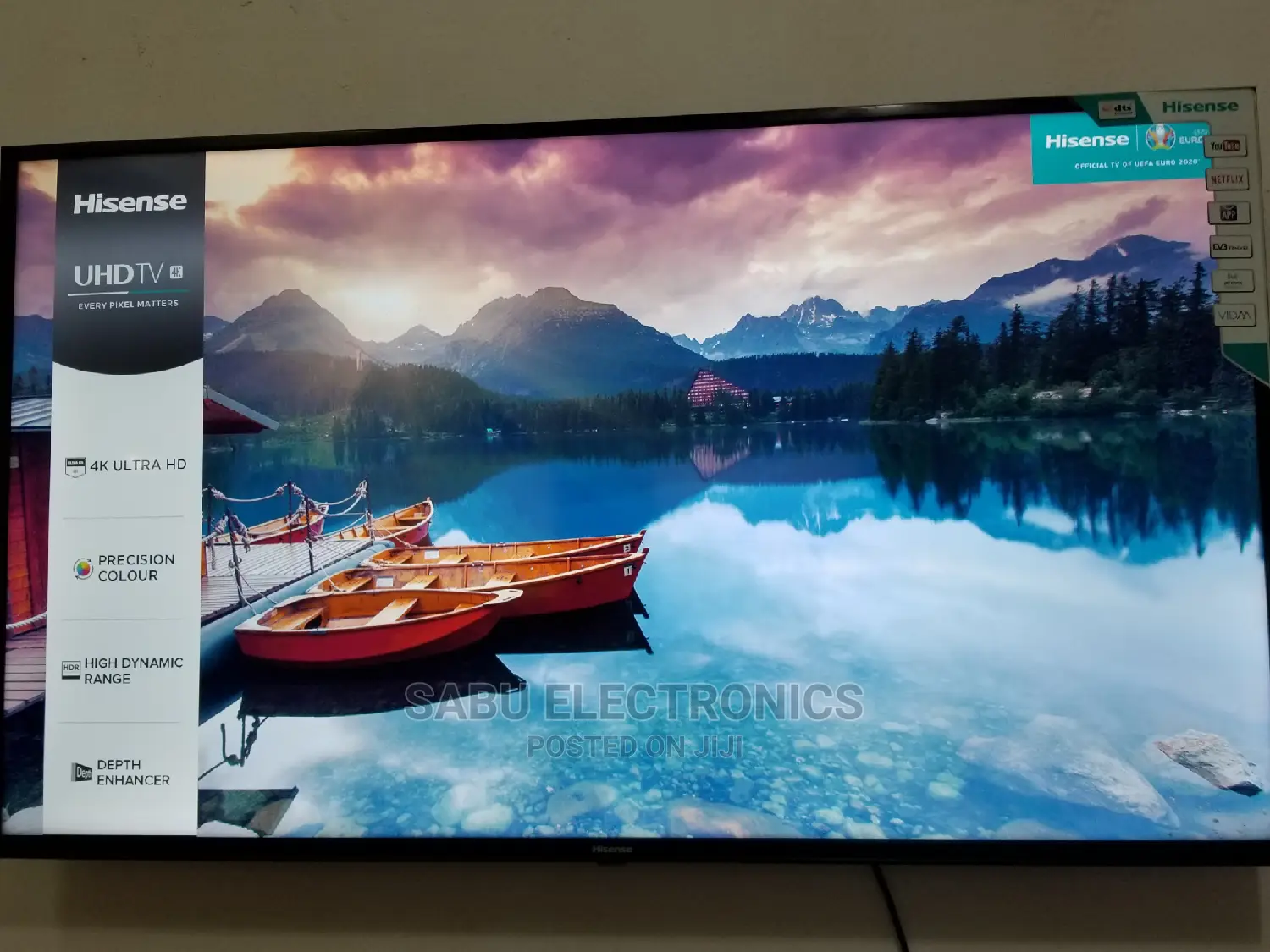 Hisense 50 Inch Smart -Frameless