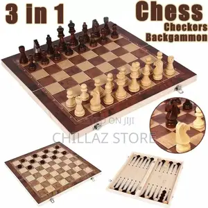 3 In1 Chess Board