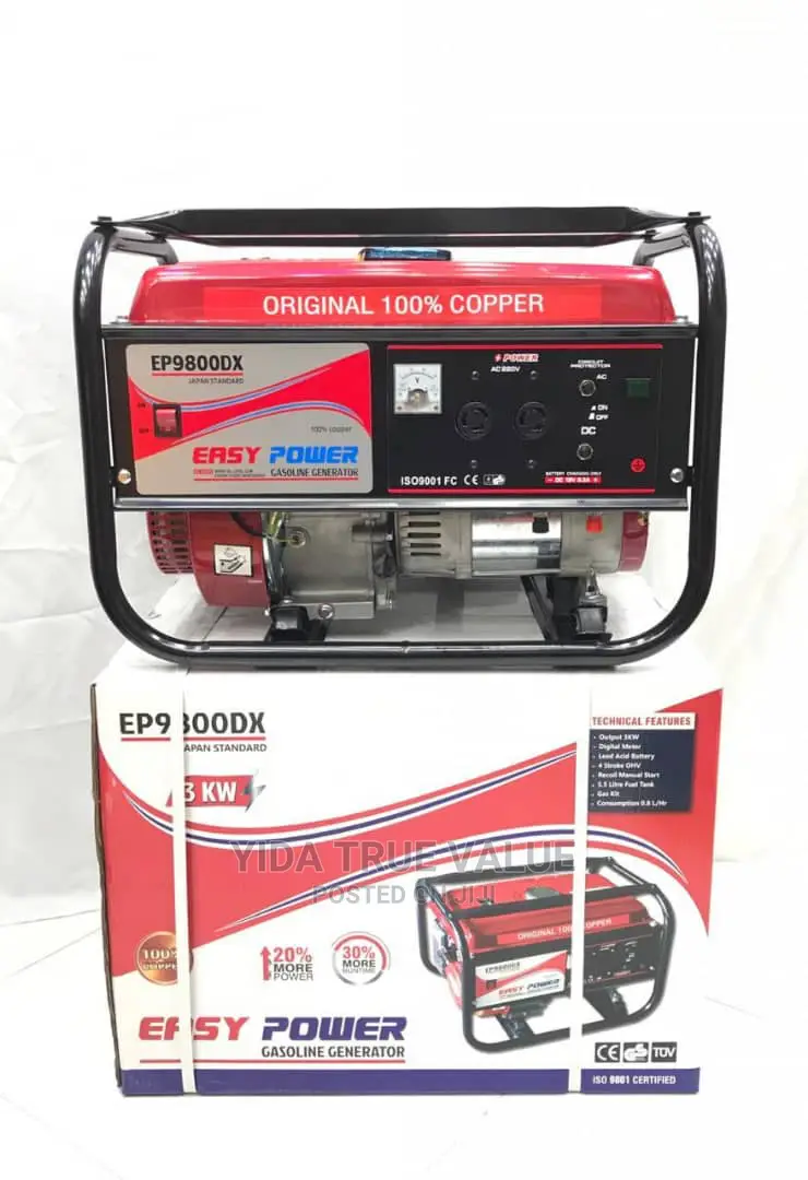 Genrator ( Easy Power Gasoline Generator)