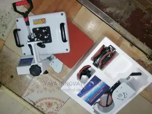 Heat Press T-Shirt,Mugs, Caps, Plates Combo 8in1 Machine