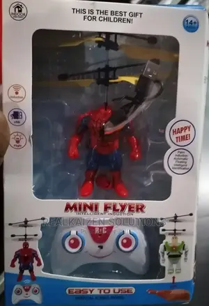 Spiderman UFO Mini Intelligent Induction Flyer Drone