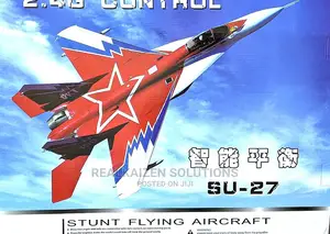 Stunt Flying 2.4G Control RC Outdoor SU-27 Fighter Aircraft