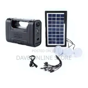 GDLITE Solar Home Lighting System With Phone Charging