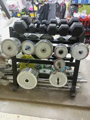 Dumbbell Plates All Different Kg