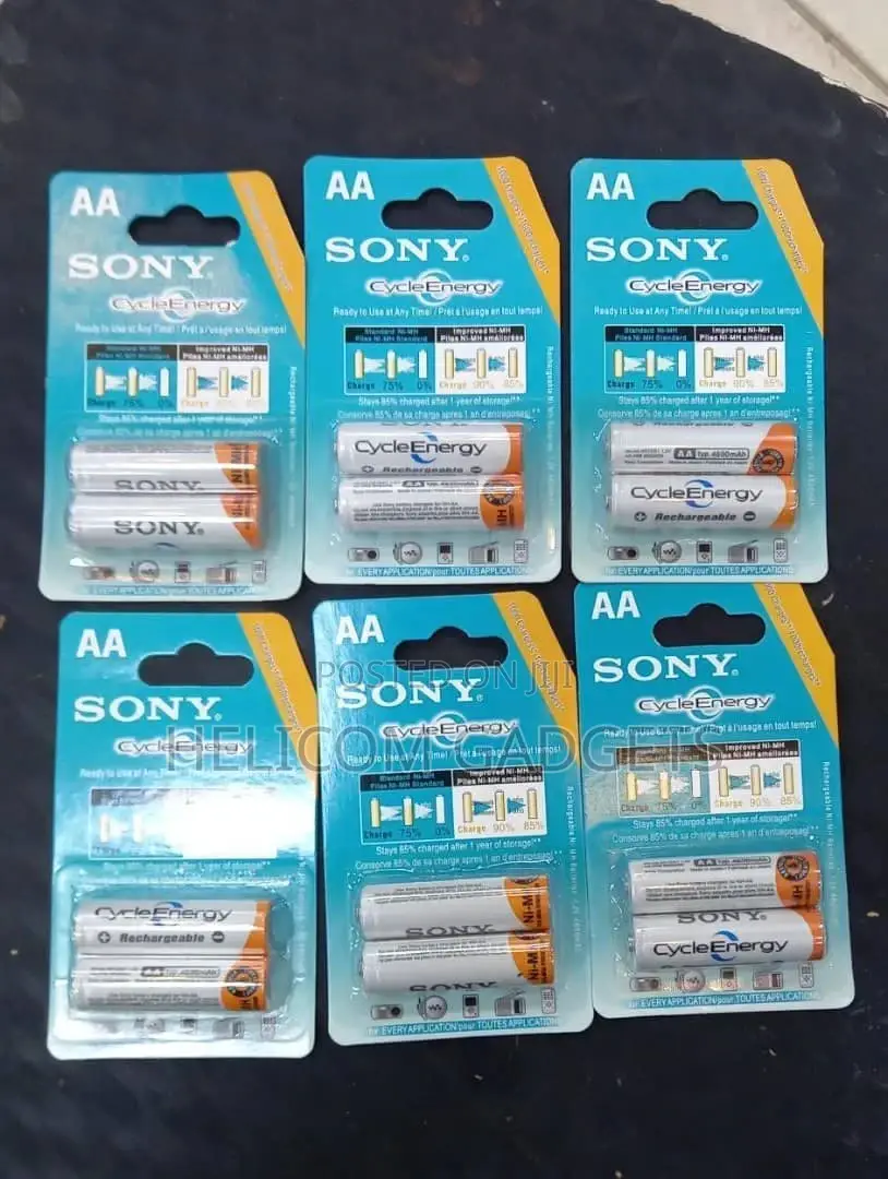 Sony Rechargeable Batteries
