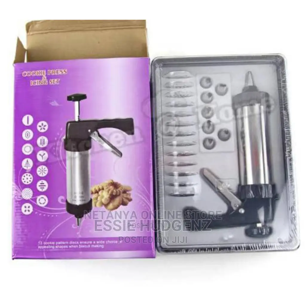 Cookie Press and Icing Set 
