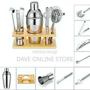 Cocktail Mixer Set Bartender Toolbar Kit