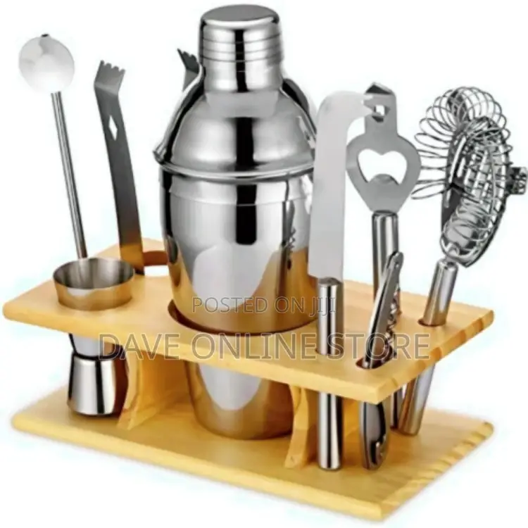 Cocktail Mixer Set Bartender Toolbar Kit