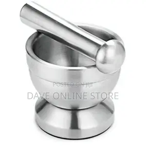 Stainless Steel Mortar And Pestle/Spice Grinder,