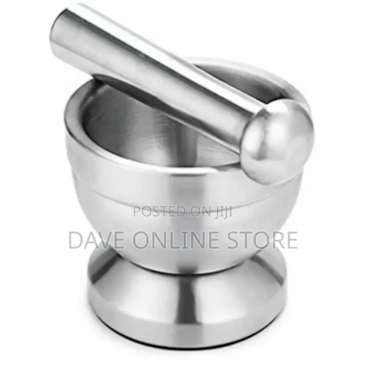 Stainless Steel Mortar And Pestle/Spice Grinder,