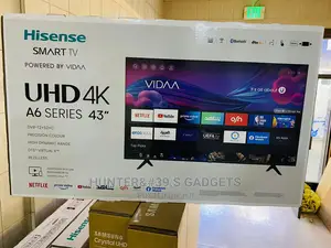 43inch Uhd Smart Frameless Digital Tv With 5yrs Warranty