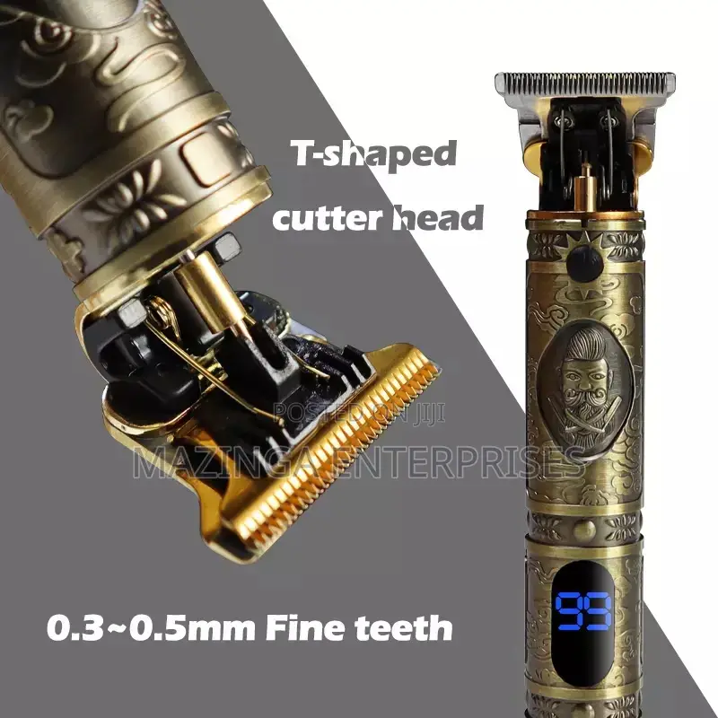 Original Vintage T88 Rechargeable Clippers(With LED Display)