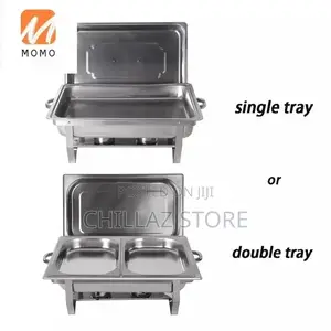 Double Compartment Chafing Dish