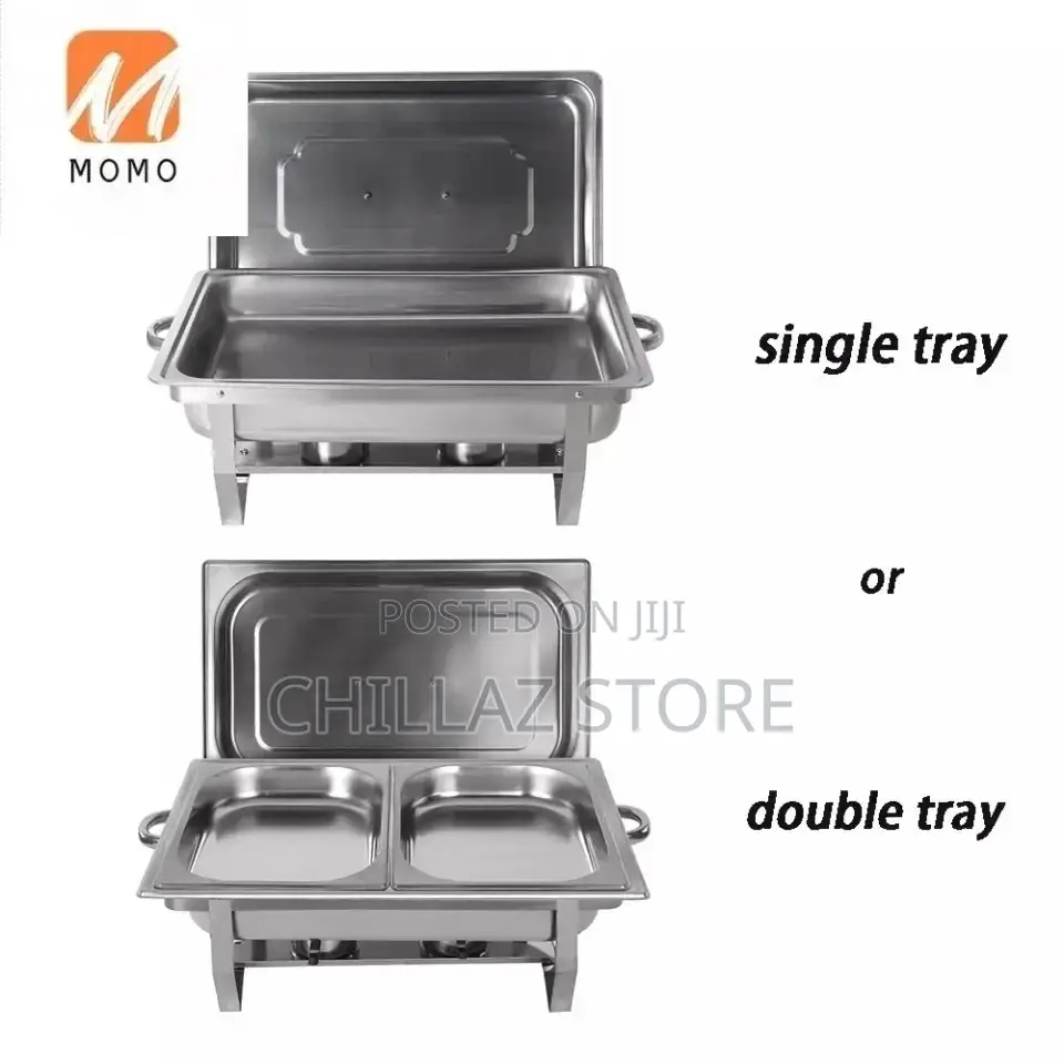 Double Compartment Chafing Dish