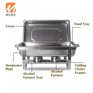 Double Compartment Chafing Dish