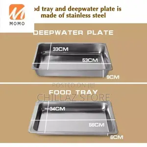 Double Compartment Chafing Dish