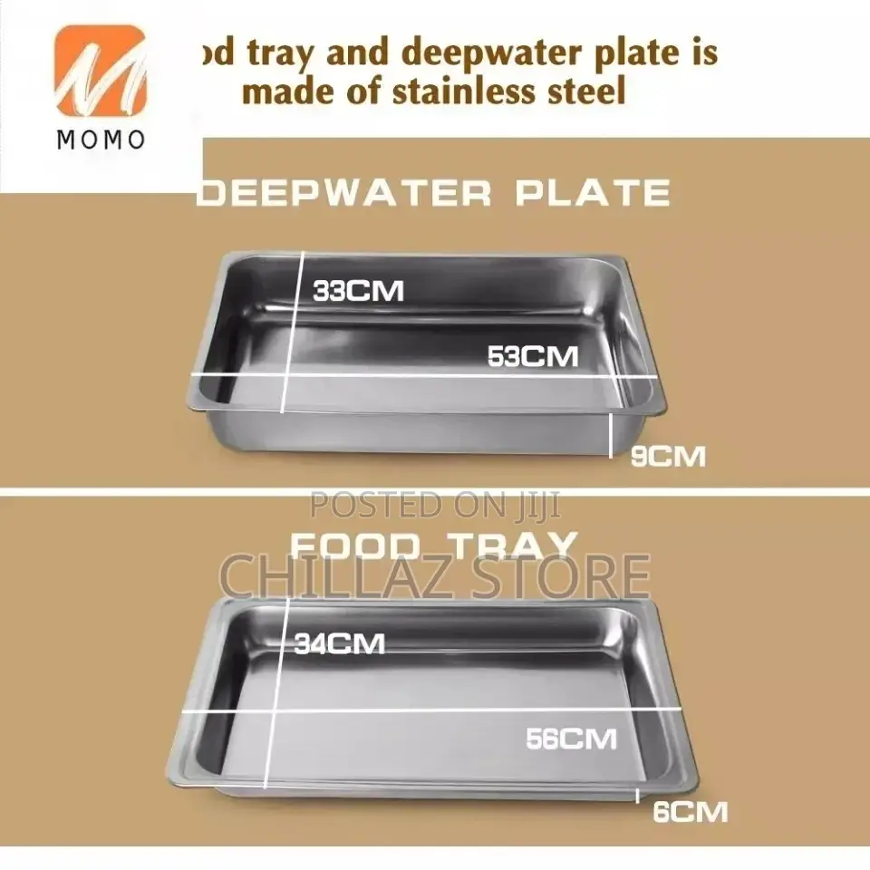 Double Compartment Chafing Dish