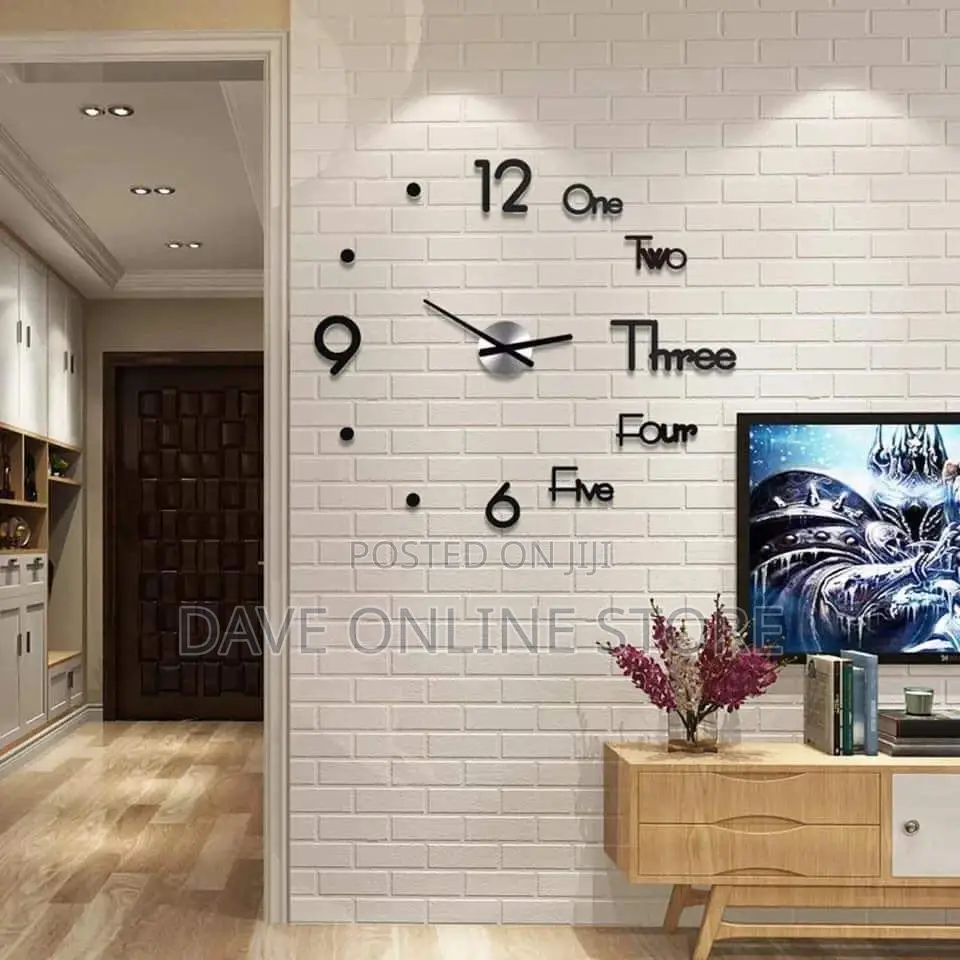 Diy 3d Wall Clock