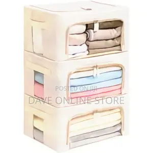 3pack Frame Clothes Storage Box - Bags