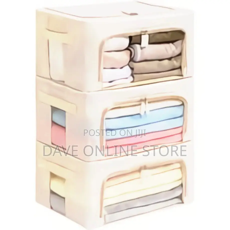 3pack Frame Clothes Storage Box - Bags