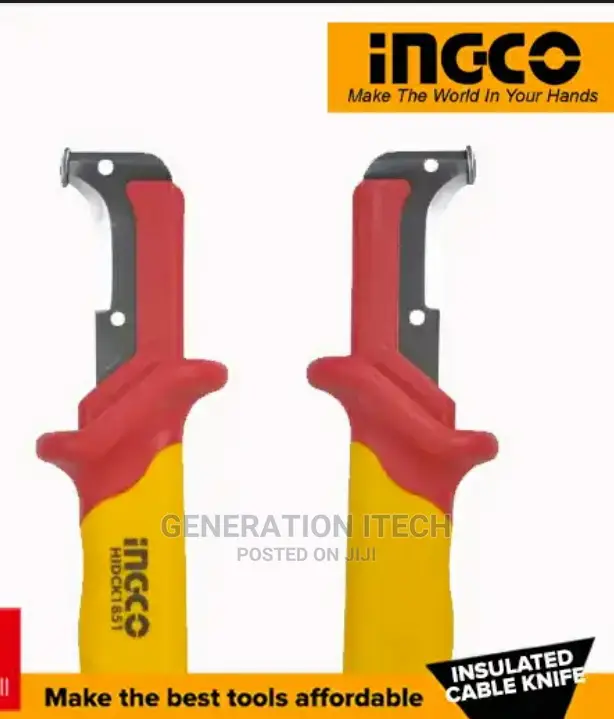 Ingco HIDCK1851 Industrial Insulated Dismantling Knife.
