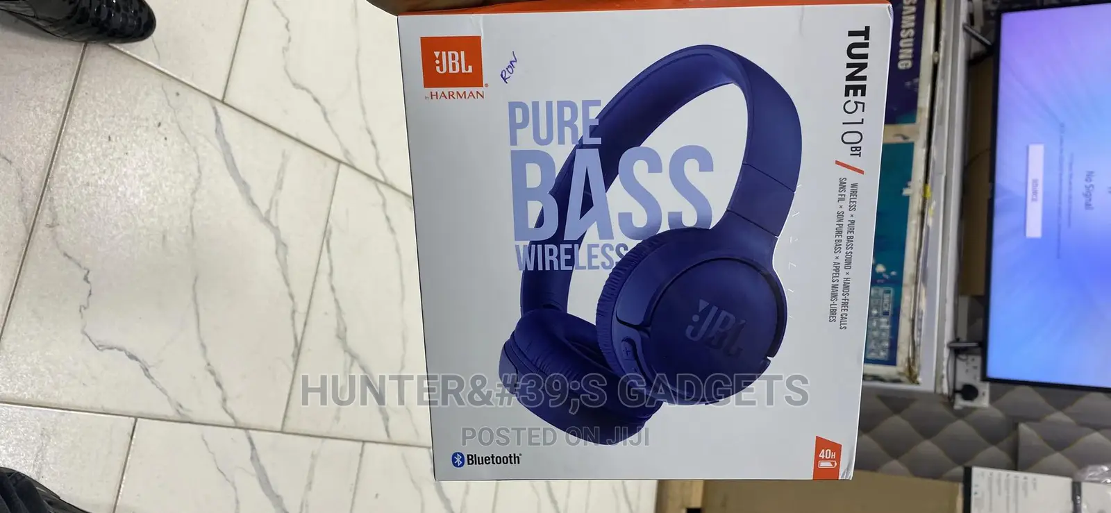 JBL Tune510 Wireless Pure Bass Sound Bluetooth Headsets
