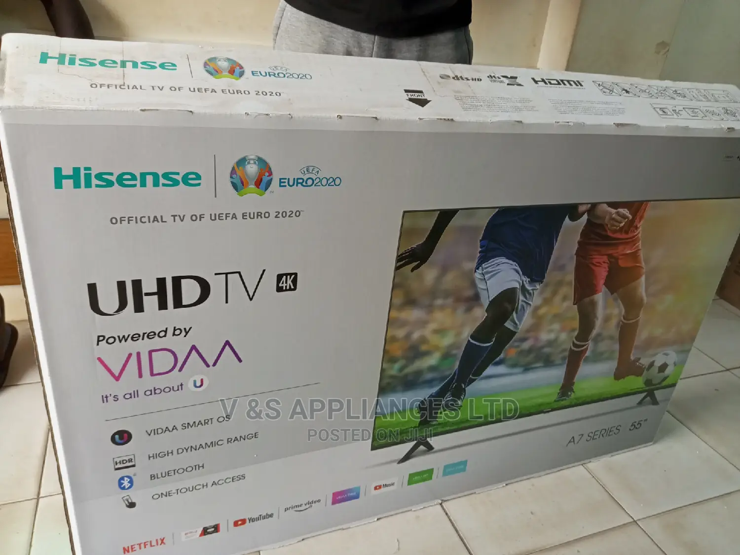 55 Hisense 4k Vidaa