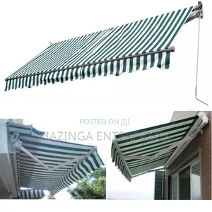3x1.5m Outdoor Awning Rain and Sun Folding Canopy