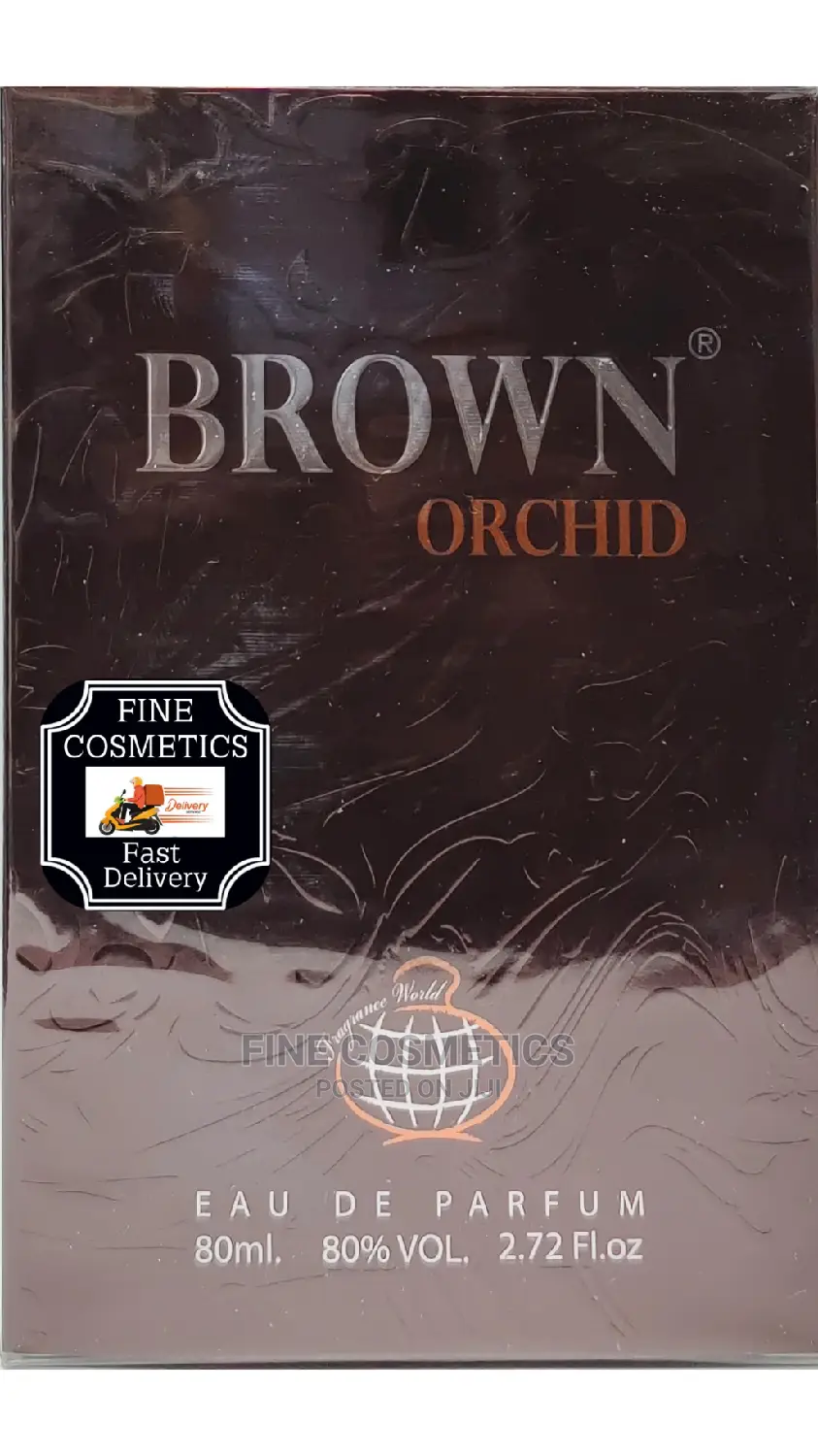 ORIGINAL Brown Orchid Eau Unisex Strong Perfume 80ml