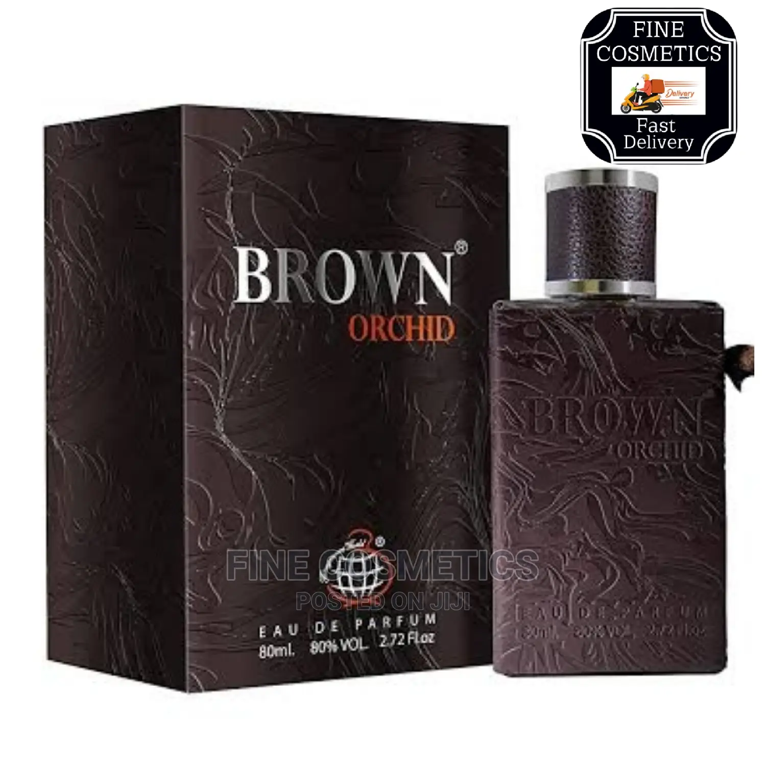 ORIGINAL Brown Orchid Eau Unisex Strong Perfume 80ml
