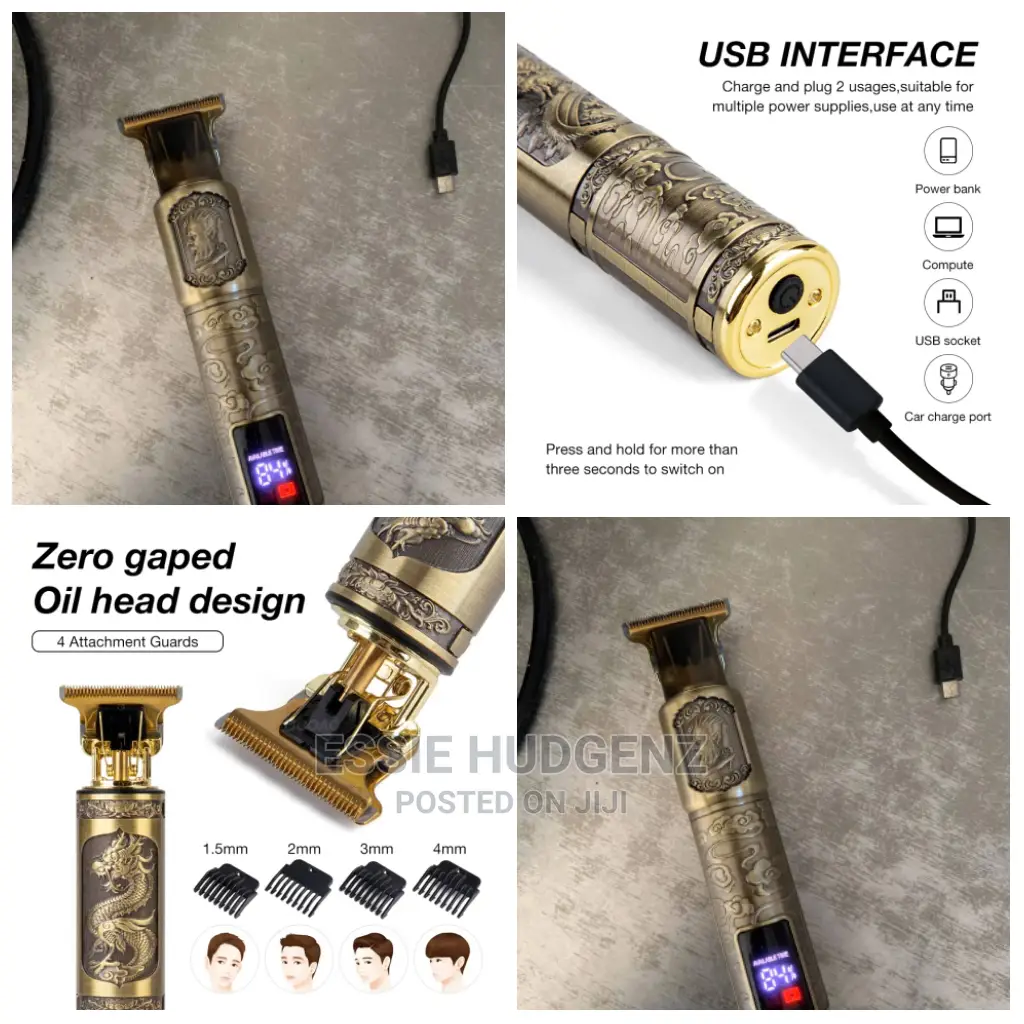 New Design Precision Rechargeable Hair Clipper