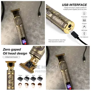 New Design Precision Rechargeable Hair Clipper
